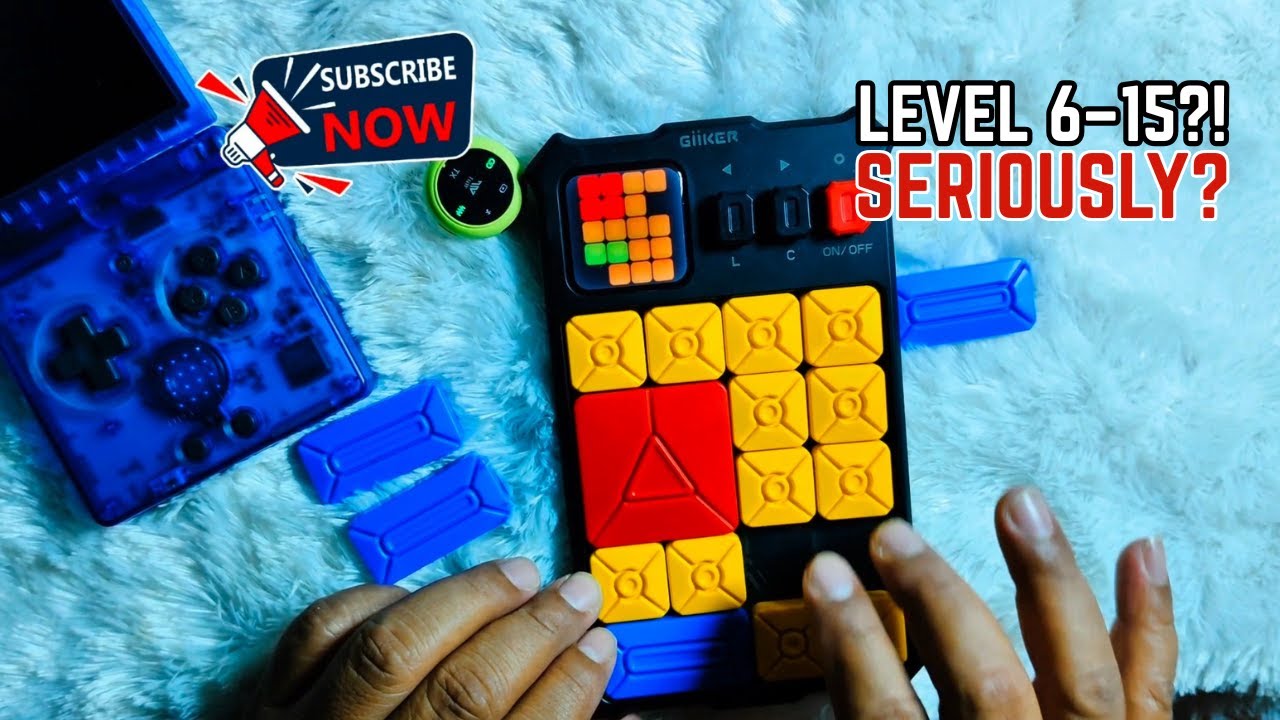 Giiker Super Slide Levels 6–15 Complete Guide | How to Solve Every Puzzle Fast and Easy