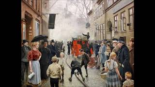 Mozart - String Quartet No. 12;  Paul Gustave Fischer (1860-1934)