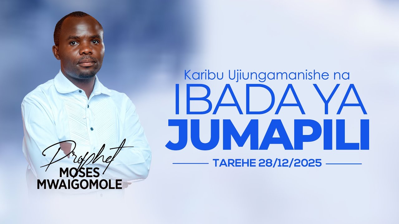 #LIVE - IBADA YA JUMAPILI TAREHE 28.12.2025 | Prophet Moses Mwaigomole