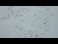 How to draw cute babyart sangita