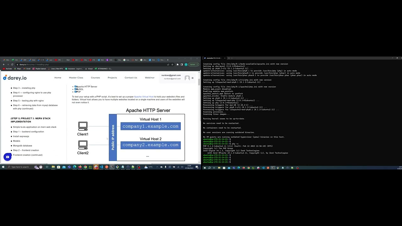 LAMP STACK IMPLEMENTATION - YouTube