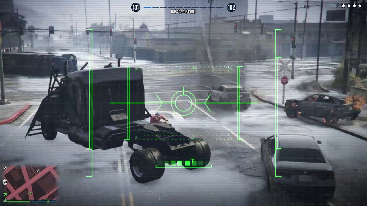 GTA5 MOC Turret fun - YouTube