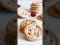 Subways raspberry cheesecake cookie recipe 🤤#food #cooking #baking #cookies #fypシ