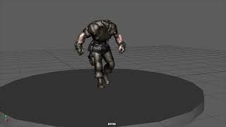 Heavy Walk Cycle Blocking