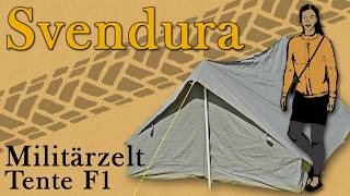 F1 Militärzelt Unboxing Erster Aufbau