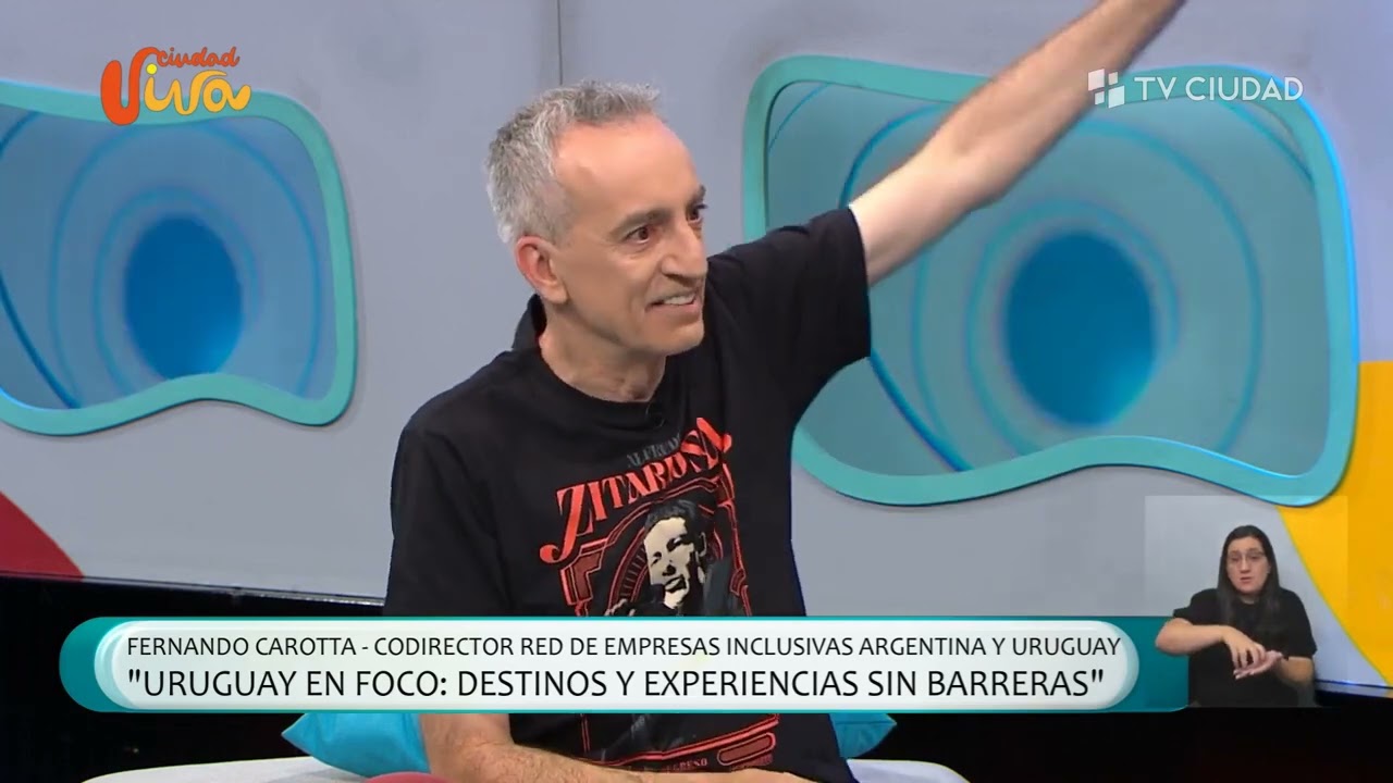 Entrevista en vivo Fernando Carotta Derudder - Ciudad Viva - TV Ciudad 