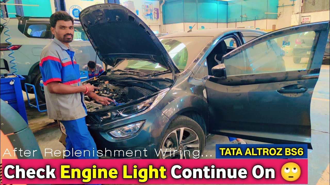 Check Engine Light Continue On | Tata Altroz | #ballubhaint - YouTube