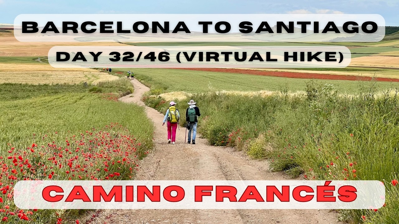 Day 32: Barcelona to Santiago - Castrojeriz to Población de Campos (Camino Catalan-Aragones-Frances)