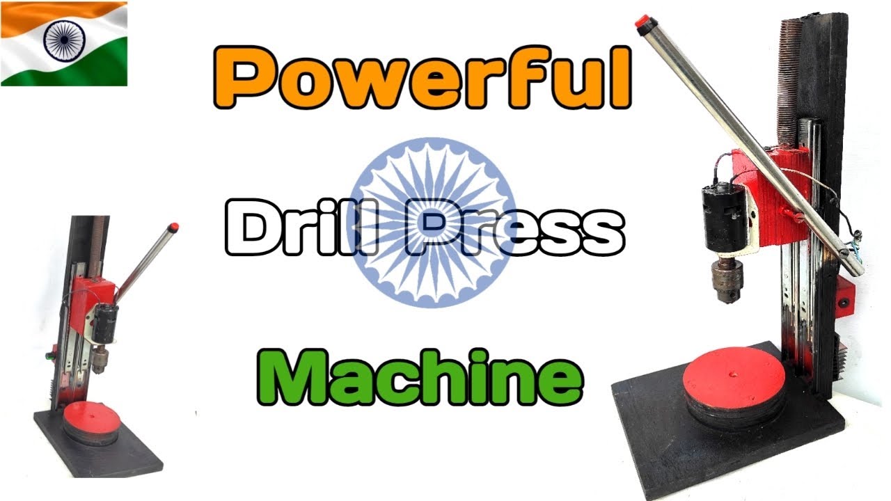 How to make Drill Press Machine 12v Powerful Drill machine at home