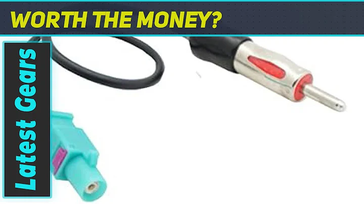 Factory Stereo to Aftermarket Radio Antenna Adapter Plug – Best Upgrade for BMW, Ford, Chevy,