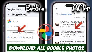 How To Download All Google Photos To Gallery At Once Download All Google Photos & Videos At Once