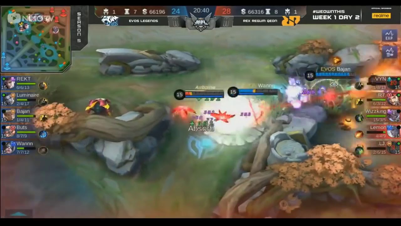 EVOS VS RRQ (PART 2) - YouTube
