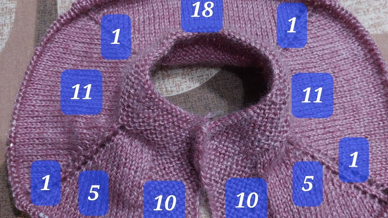   पार्ट  1  # 3 महीने  से 1 साल के बच्चे का गले से शुरू होने वाला कारडिगन  बनाना सिखे