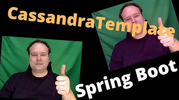 Spring Boot Cassandra Template
