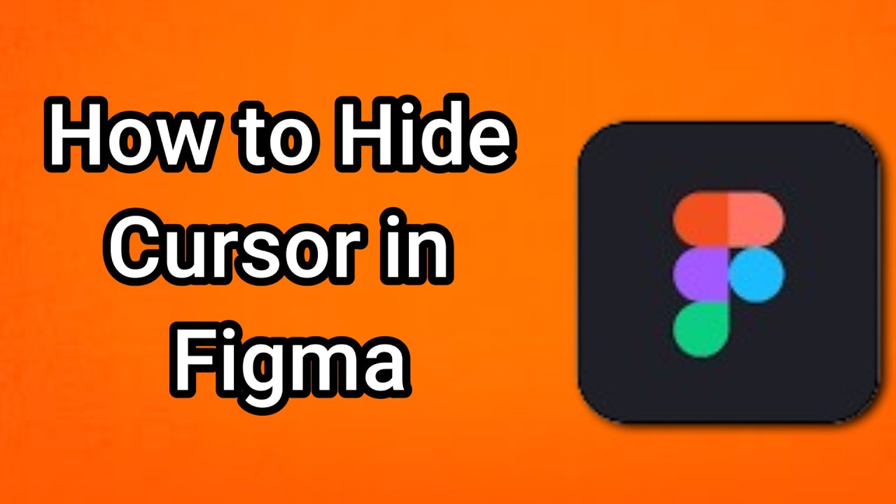 How to Hide Cursor in Figma - YouTube