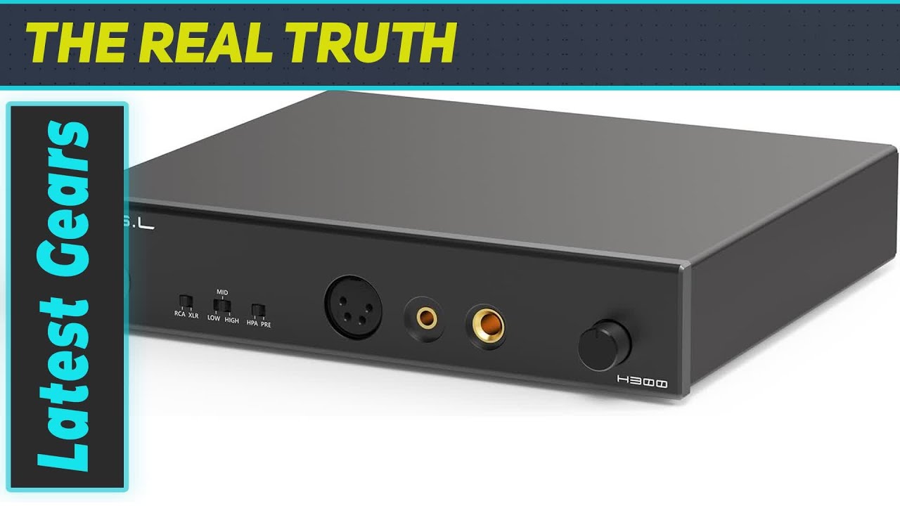 SMSL H300 Ear Amplifier Review - HiFi Excellence! - YouTube