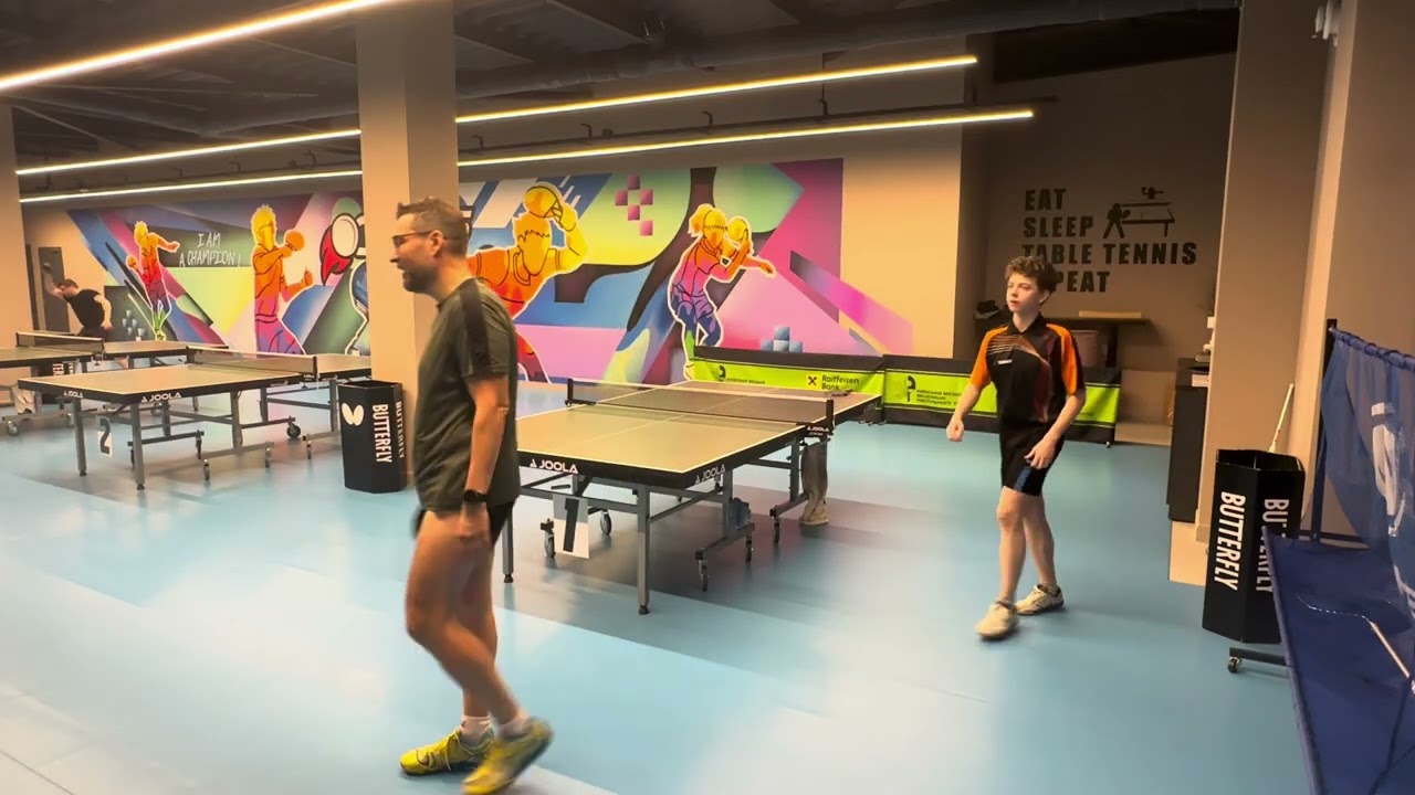 Hard-fought game from start to finish! 🏓