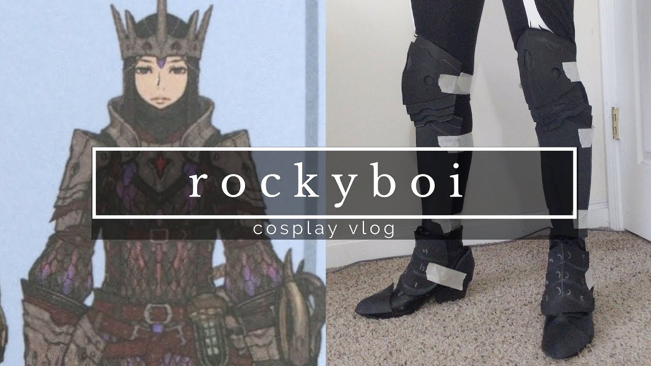 becoming a rocky boi // Cosplay Vlog