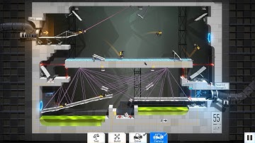 Bridge Constructor Portal   level 55 low budget solution