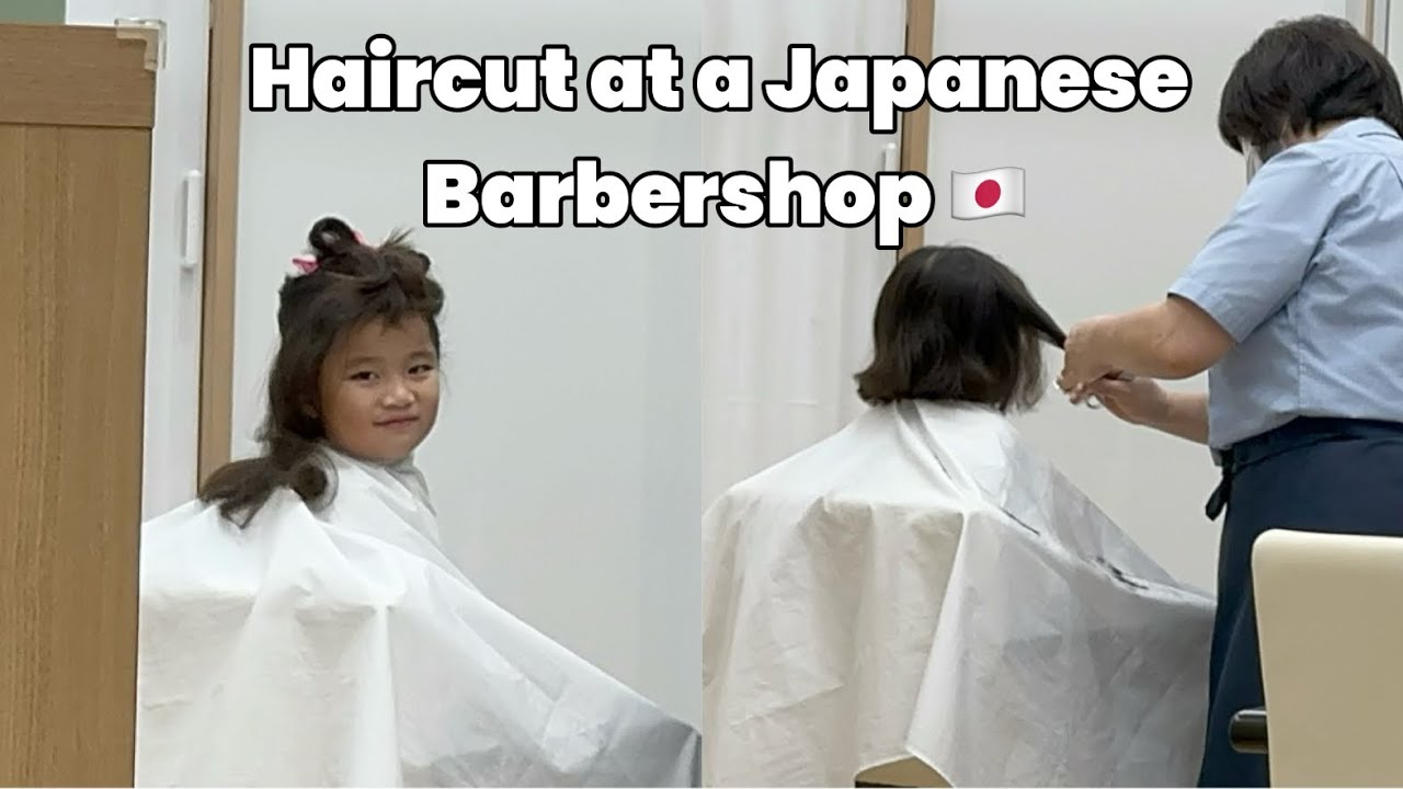 4 YEARS OLD HAIRCUT AT A JAPANESE QB HOUSE QBハウス