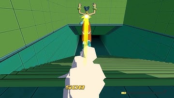 Bomb Rush Cyberfunk - Secret spot in Brink Terminal