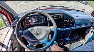 1997 Volkswagen LT 405,000 km | 2.5 SDI 75 HP | POV Test Drive #2814 | Joe Black