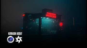 KitBash3D Asset (Render Test) | Cinema 4D + Octane Render