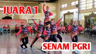JUARA 1 SENAM PGRI || HUT PGRI PROVINSI BALI