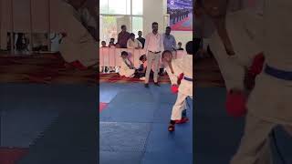 Vansh Bagdi | Ura Mawashi | State Karate Championship | Kick on fire screenshot 2