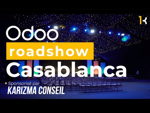 Odoo roadshow Casablanca 2022 l Karizma Conseil
