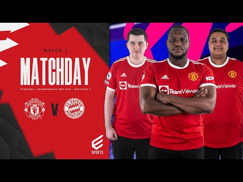 eFootball Championship Pro |  Manchester United v Bayern Munich |  BEÒ 12:00 (BST) / 13:00 (CET)