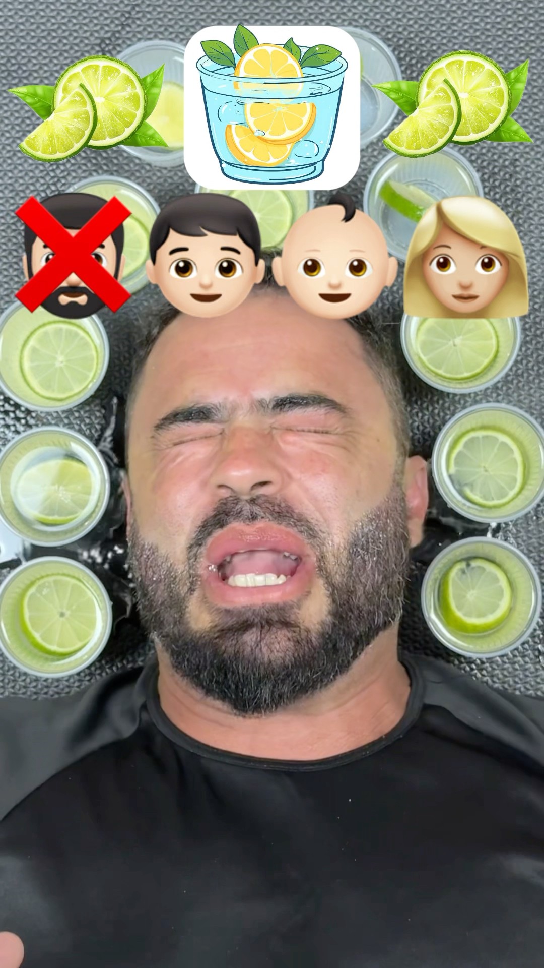 Quem vai conseguir beber a água com limão?!? #shorts #challenge