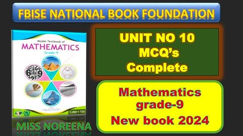 Class 9 Math Miscellaneous Exercise 10 I Misc Ex 10 Class 9  FBISE Math I National Book foundation.
