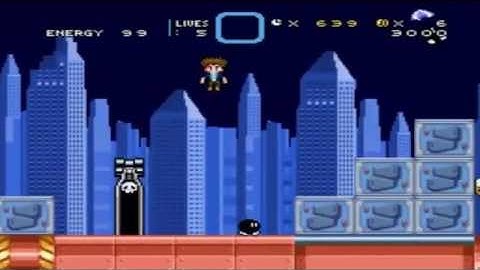 SMW Custom Level - Electric Factory