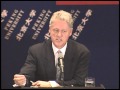 President Clinton at Peking University (1998)