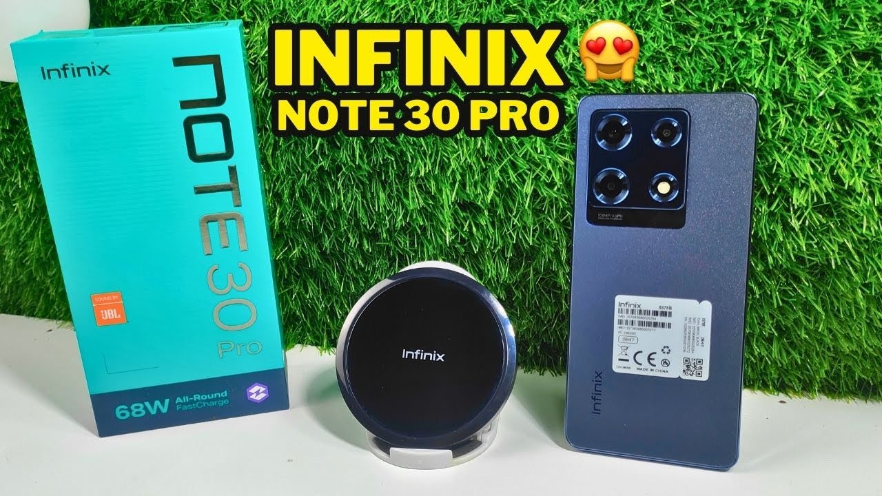 Infinix Note 30 Pro Unboxing & First Impressions 