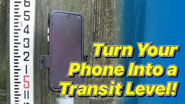 Use your phone like a Transit Level!