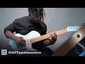 Tosin abasi performance  uafx pedal sessions