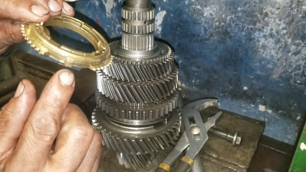 montagem  engrenagens do câmbio da  Fiat ducato  ... parte 02
