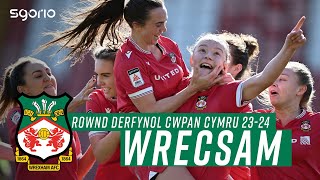 “It's a landmark achievement" | Wrecsam | Cwpan Cymru Wrexham Women | Welsh Cup final preview