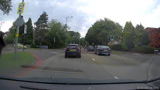 West Midlands Dashcam UK - Dash Cam Idiot driver fail, near miss