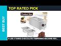 9 Lbs 2 Tanks Chocolate Tempering Machine Review Is it Worth it