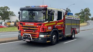 QFRS 503A and 510A both responding to separate calls (Annerley and Acacia Ridge)