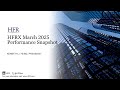 HFRX Indices March 2025 Performance Update | HFR (Hedge Fund Research, Inc.)