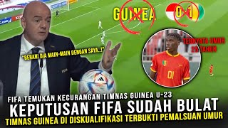 🔴 SKANDAL GUINEA TERBONGKAR❗Terbukti Memalsukan Umur, Presiden FIFA Langsung Beri Keputusan Begini?!