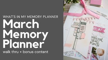 Memory Planner Walk-Thru | March 2023