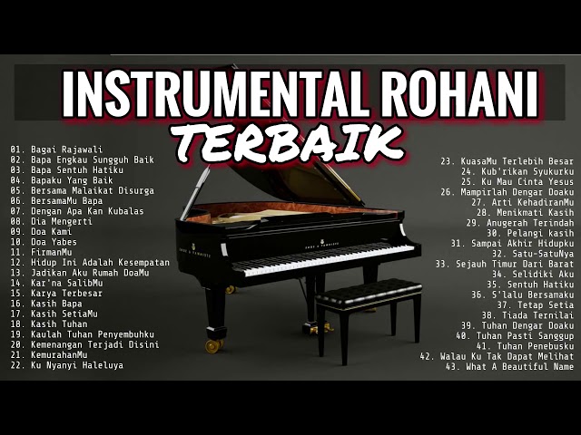 INSTRUMENTAL PIANO ROHANI TERBAIK 2018   MUSIK SAAT TEDUH class=