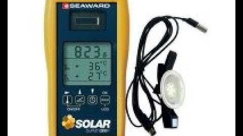 How to set Date and Time in #Sewaward #Solar #Survey200R ?