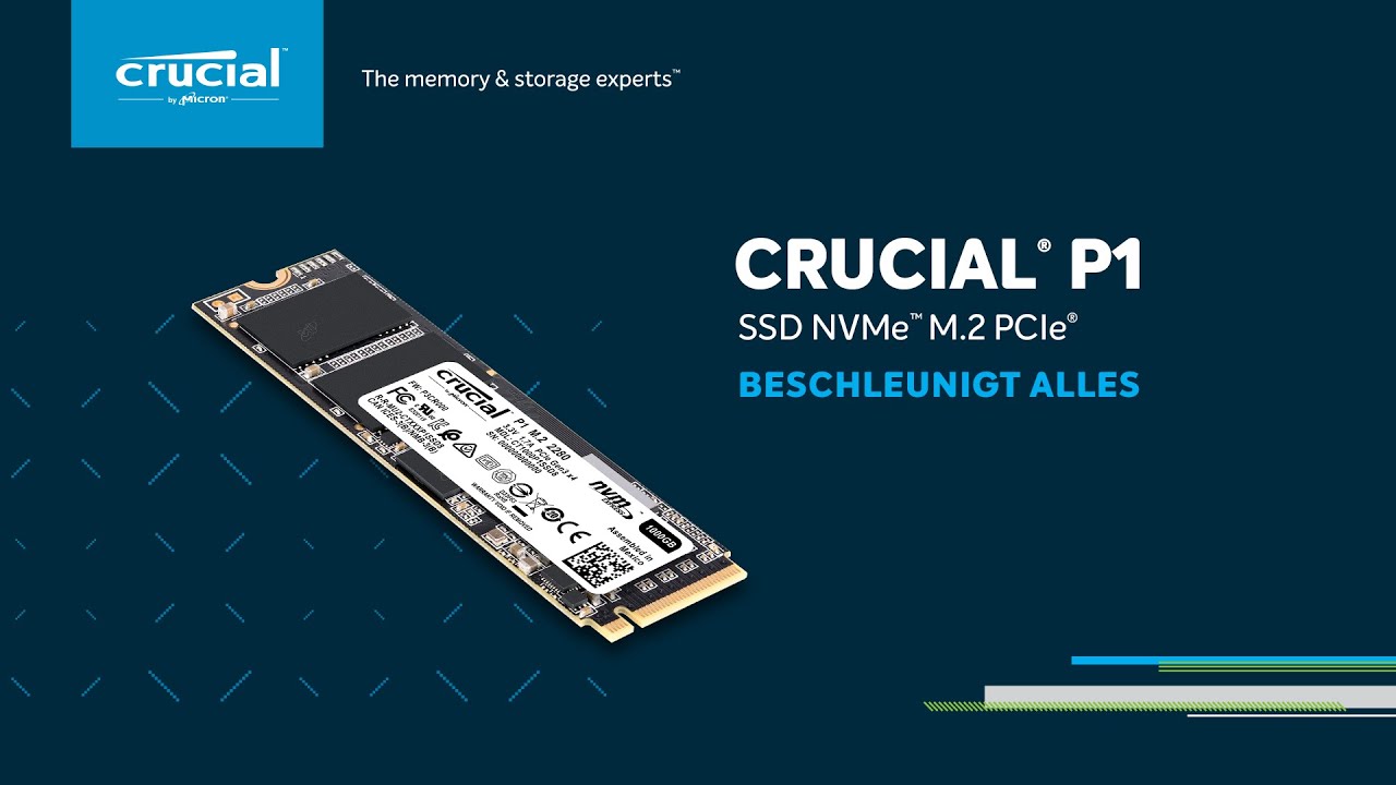 SSD Crucial BX500 1 To 2,5 pouces SATA 3D NAND