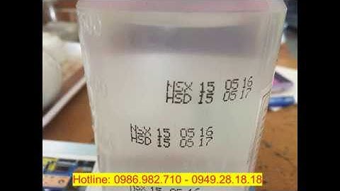 Máy in hạn sử dụng trên chai lọ DYJ-380